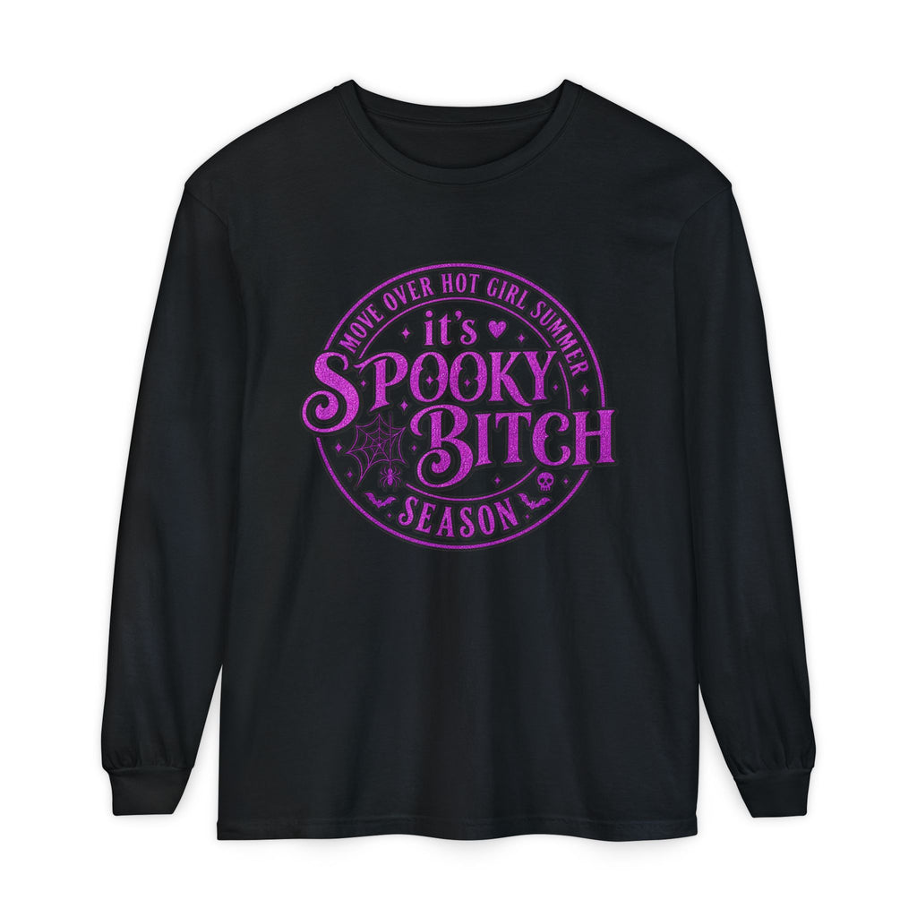 Unisex Garment-dyed Long Sleeve T-Shirt