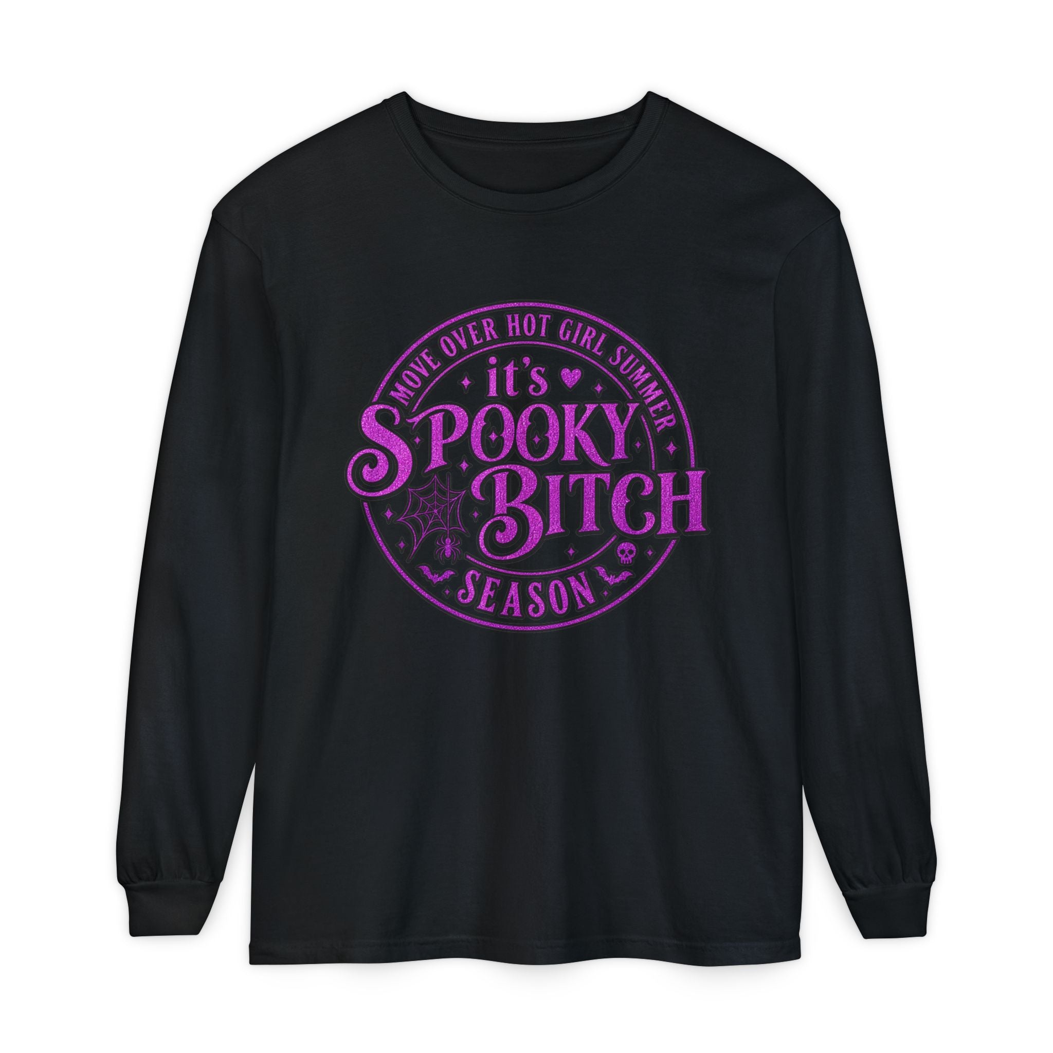 Unisex Garment-dyed Long Sleeve T-Shirt