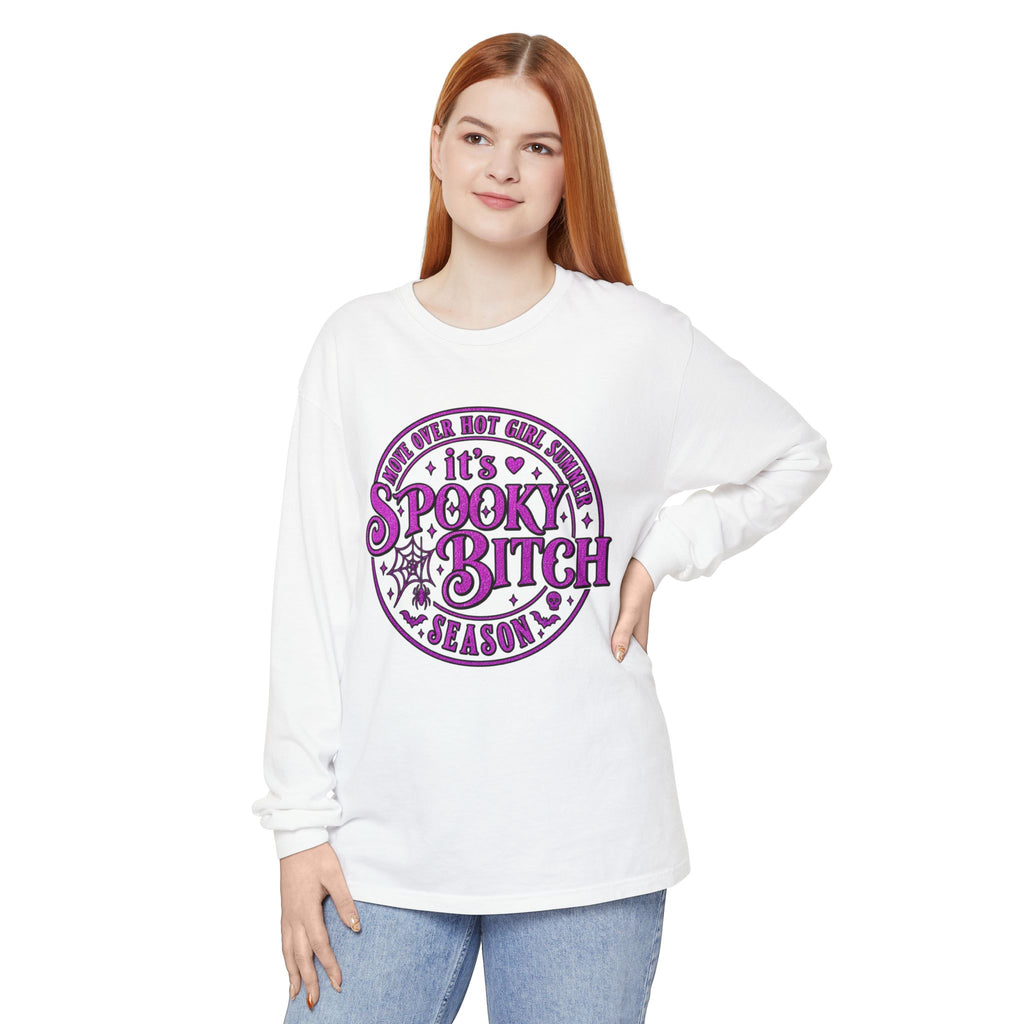 Unisex Garment-dyed Long Sleeve T-Shirt